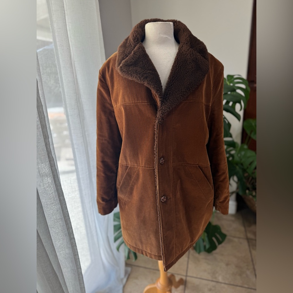Vintage Westminster Club Corduroy Coat‎ – Size 42R